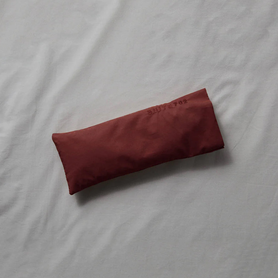 Aroma Eye Pillow in Brique Red