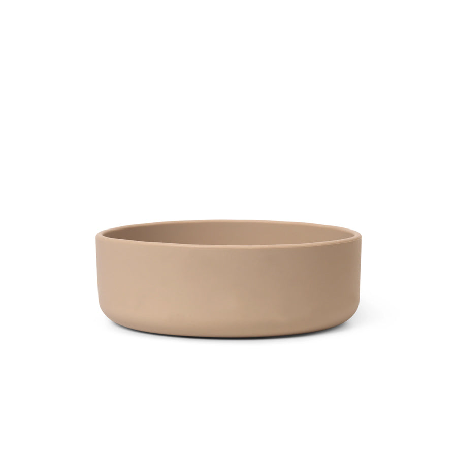 Dog Food Bowl Gray Brown in Medium (16 x 5.5 cm)