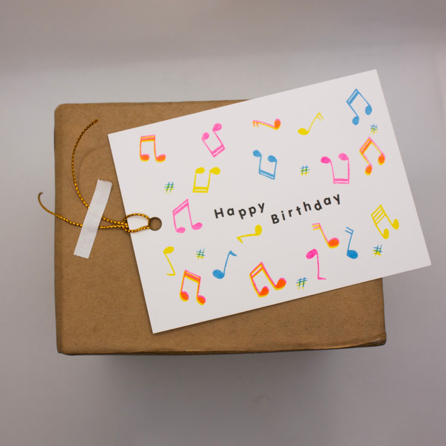 Giant Happy Birthday Gift Tags A - Set of 4