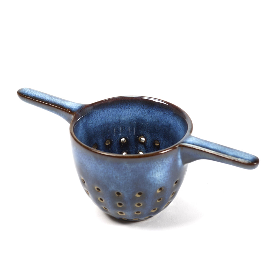 Tea Strainer Dark Blue Pure