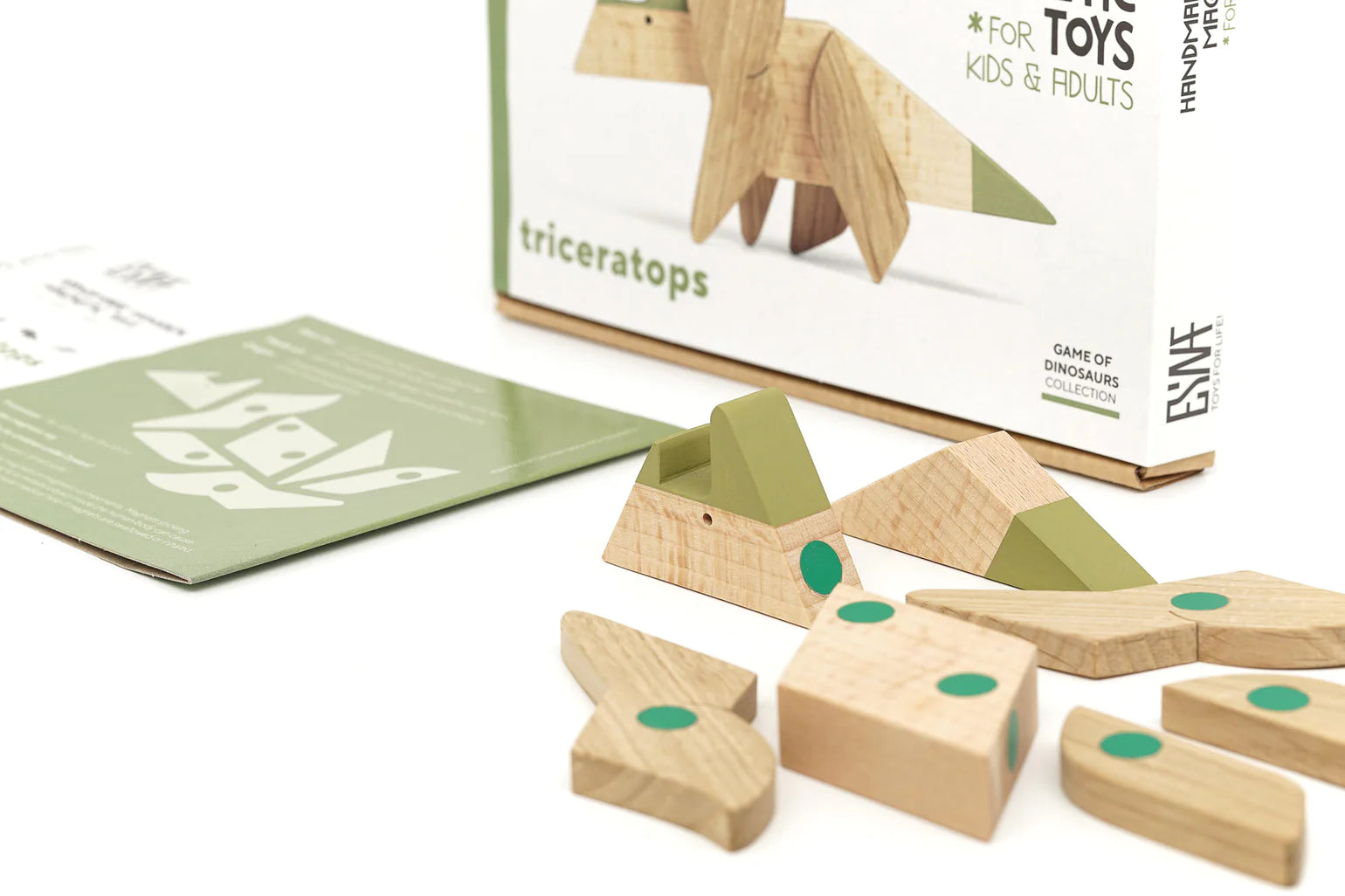 Triceratops Wooden toy