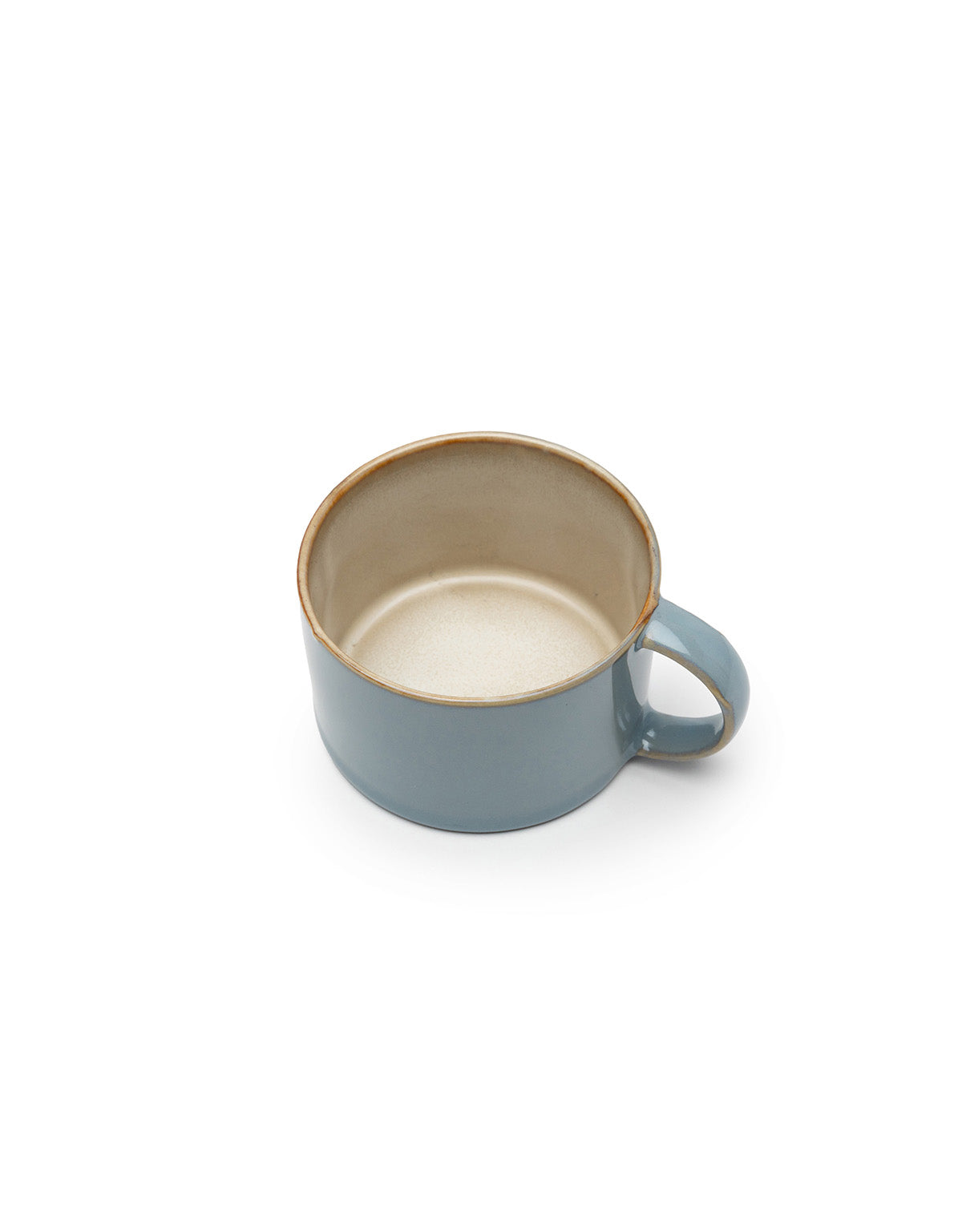 Coffee Cup in Smoky Blue/Misty Grey