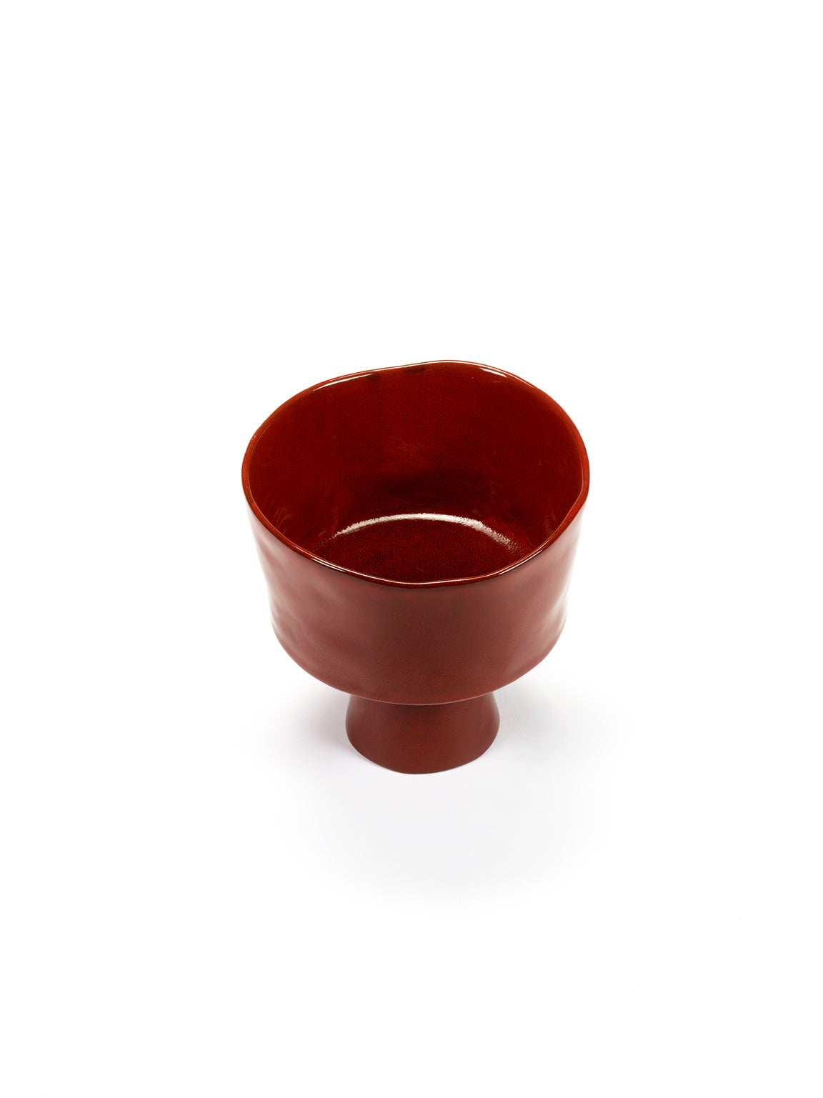 High Bowl Foot Venetian Red La Mère