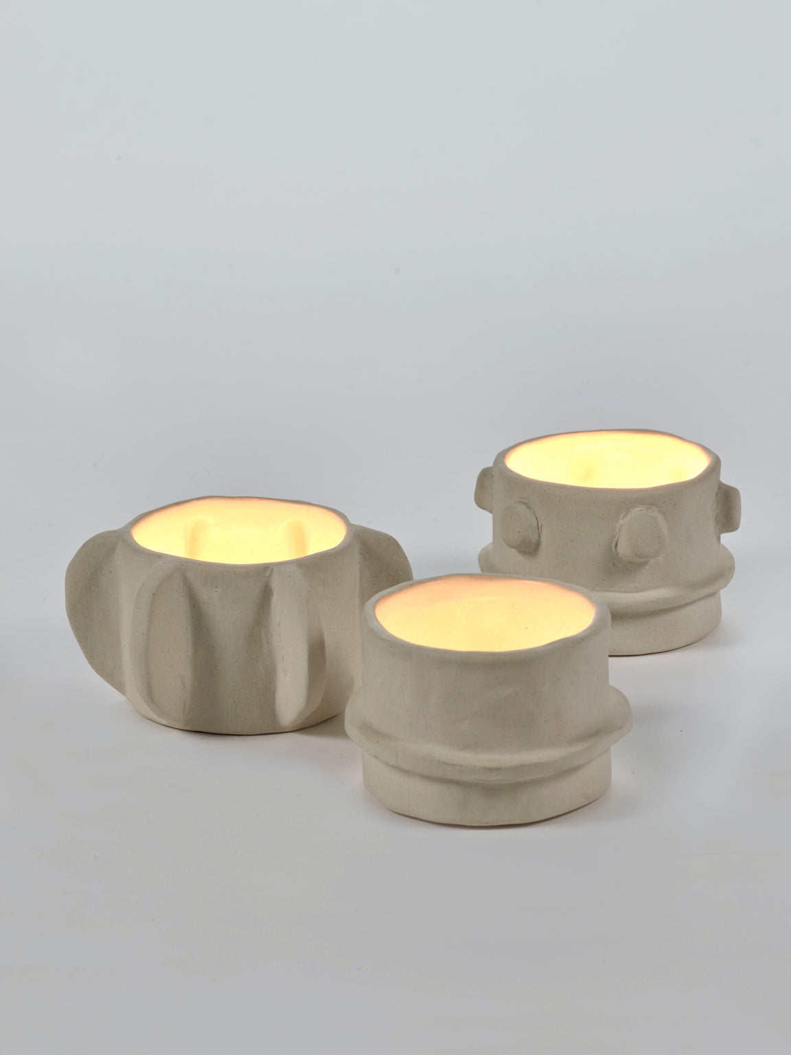 Beige Molly Tealight Holder