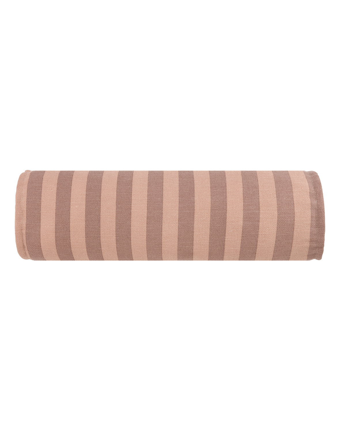Vibes Cylinder Cushion Pink Mauve Stripes