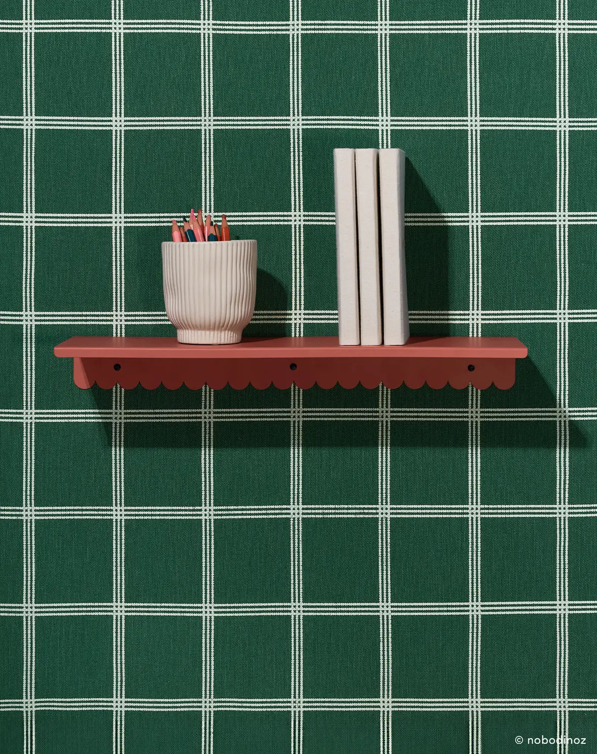 Wall Shelf Large Burnt Red – ALKEMI store