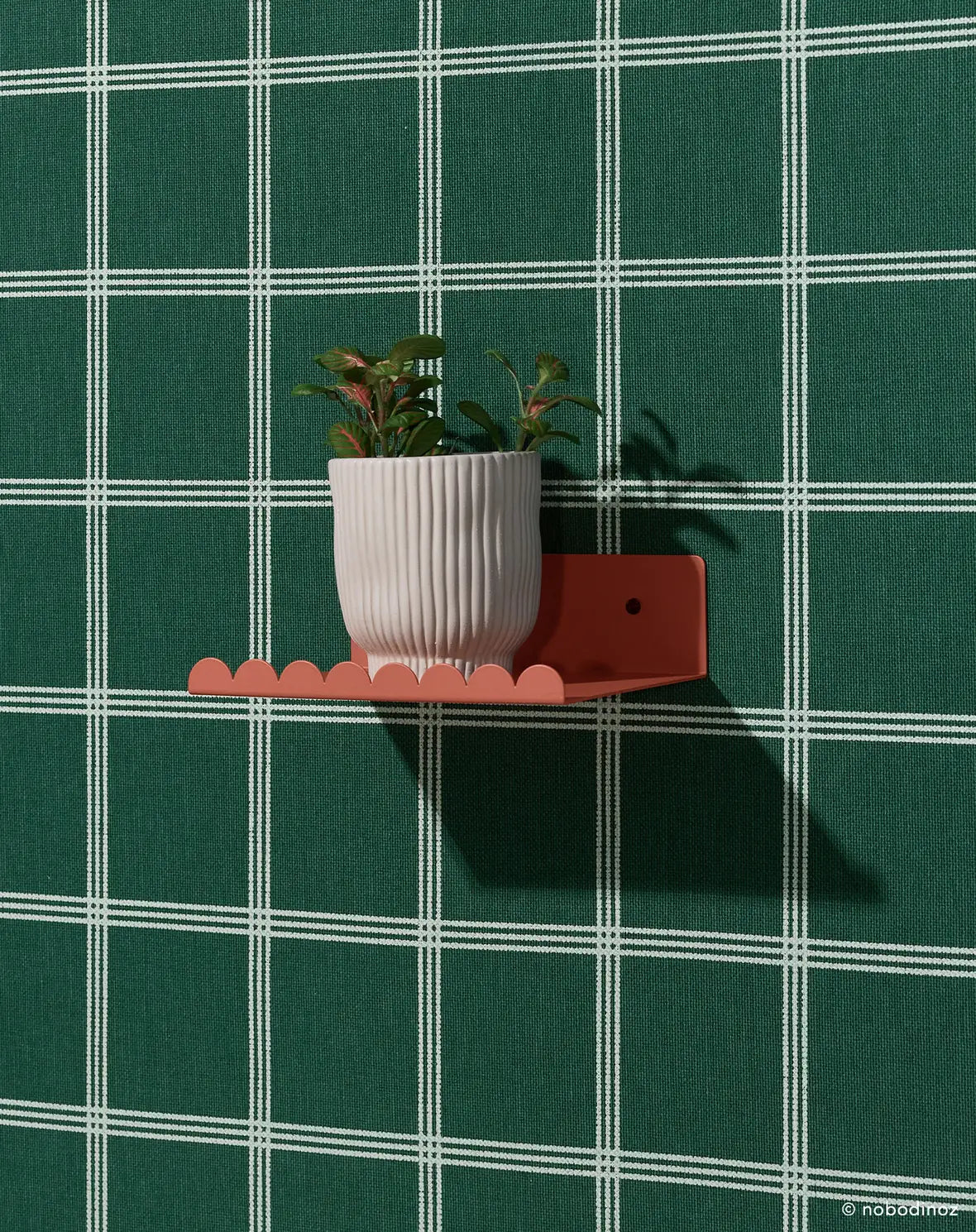 Wall Shelf Small Burnt Red