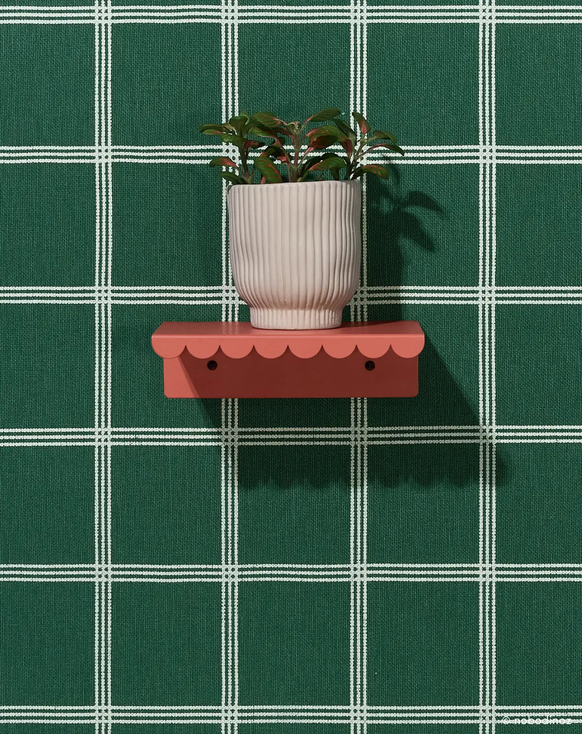 Wall Shelf Small Burnt Red