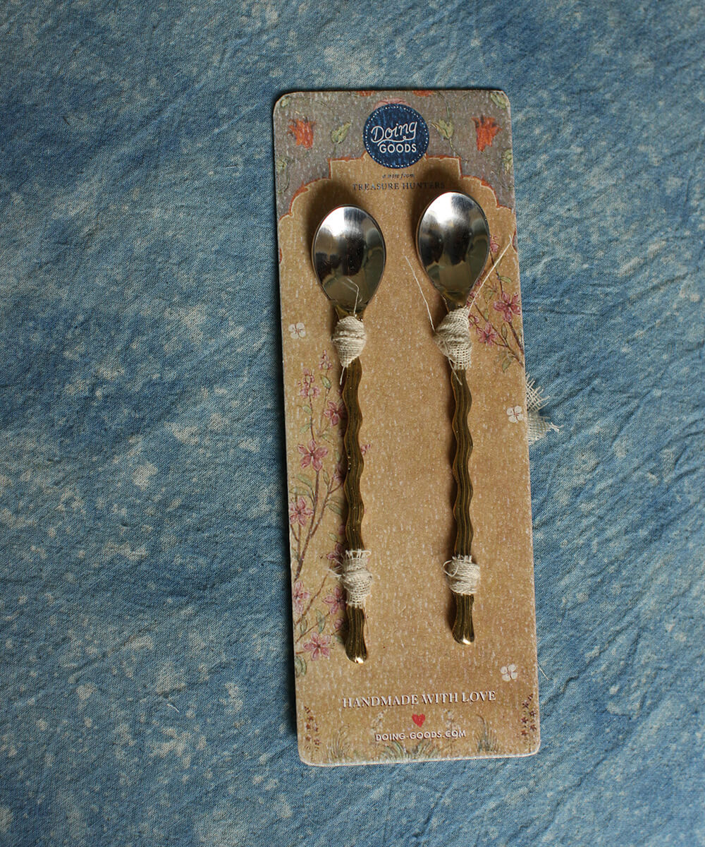 Wavy Teaspoon Set