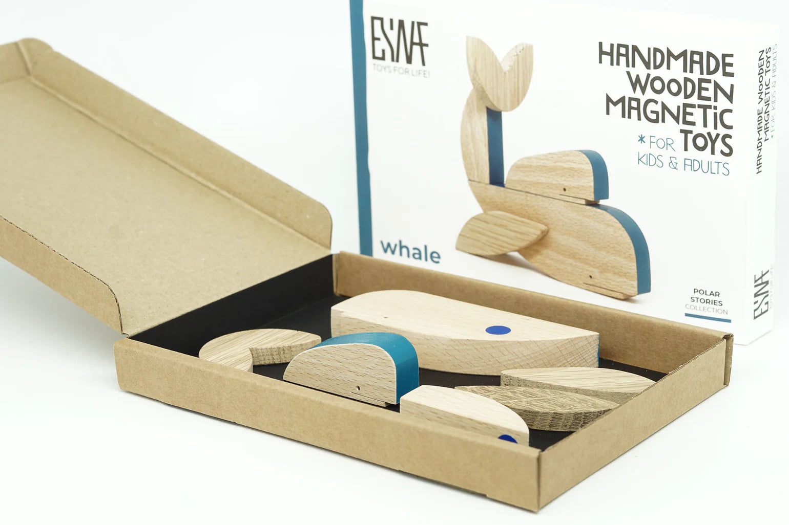 Whale Wooden toy