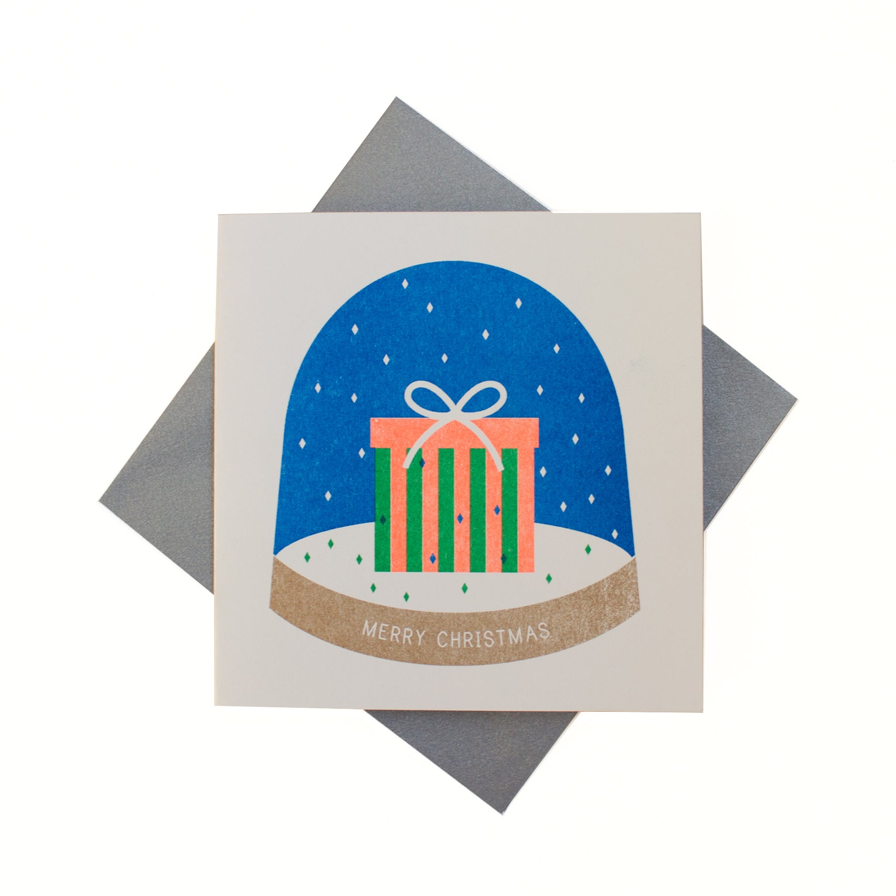 Christmas Card - Snow Globe Box