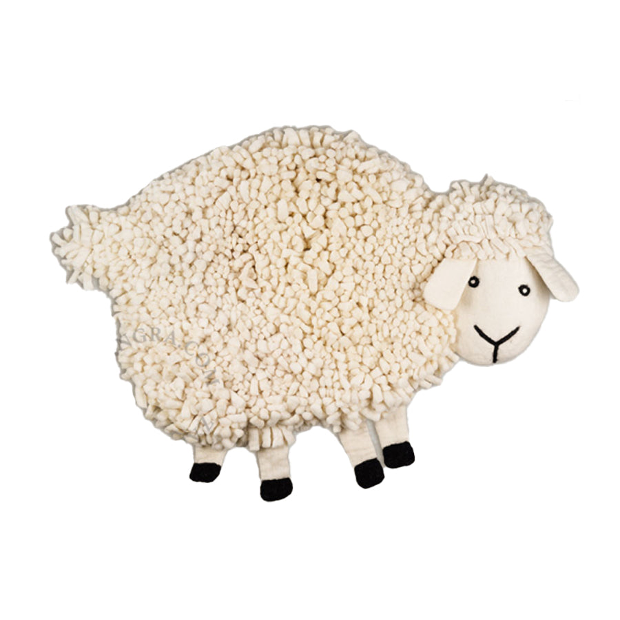 Felt Rug Sheep