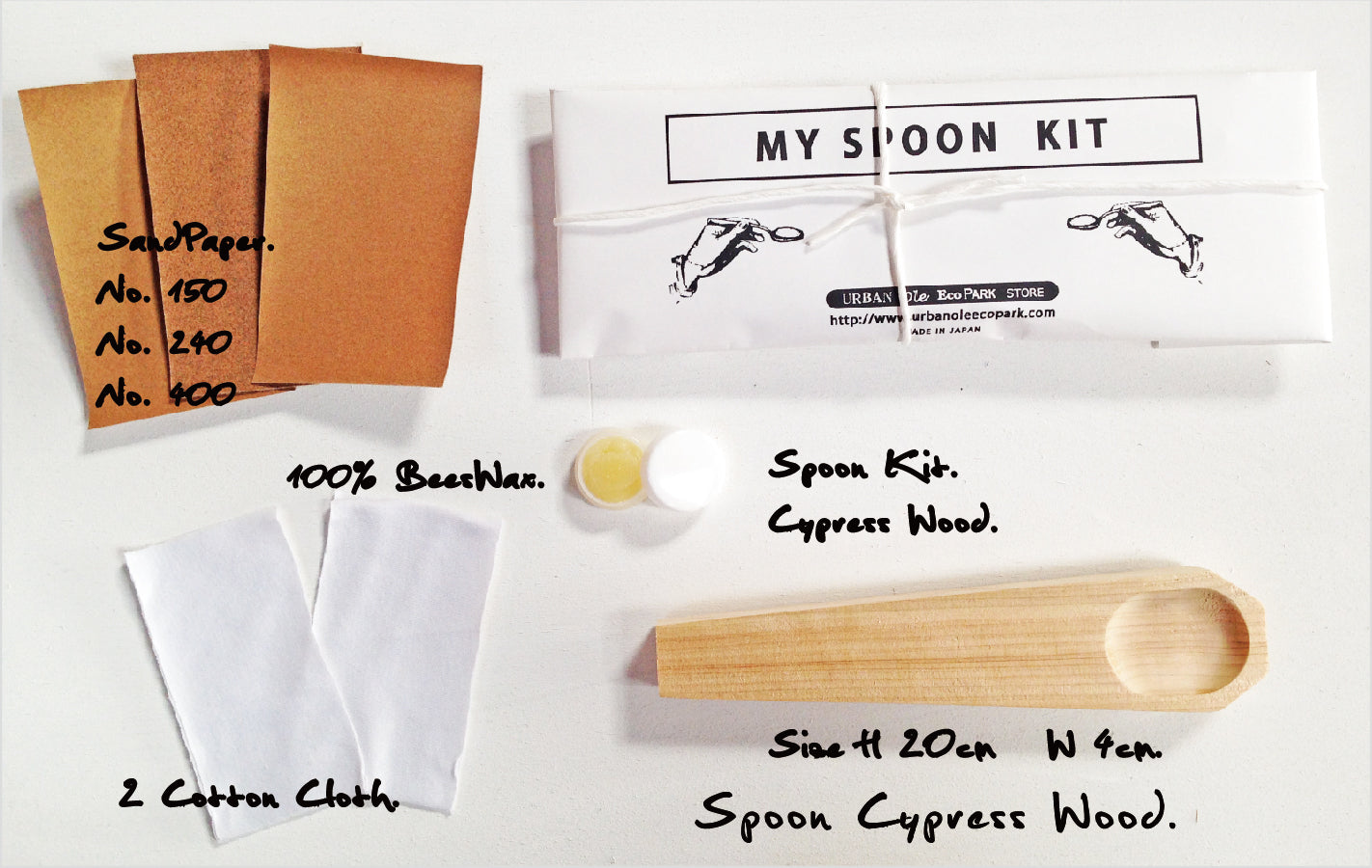 Japanese Spoon Whittling DIY kit - The Spoon Crank
