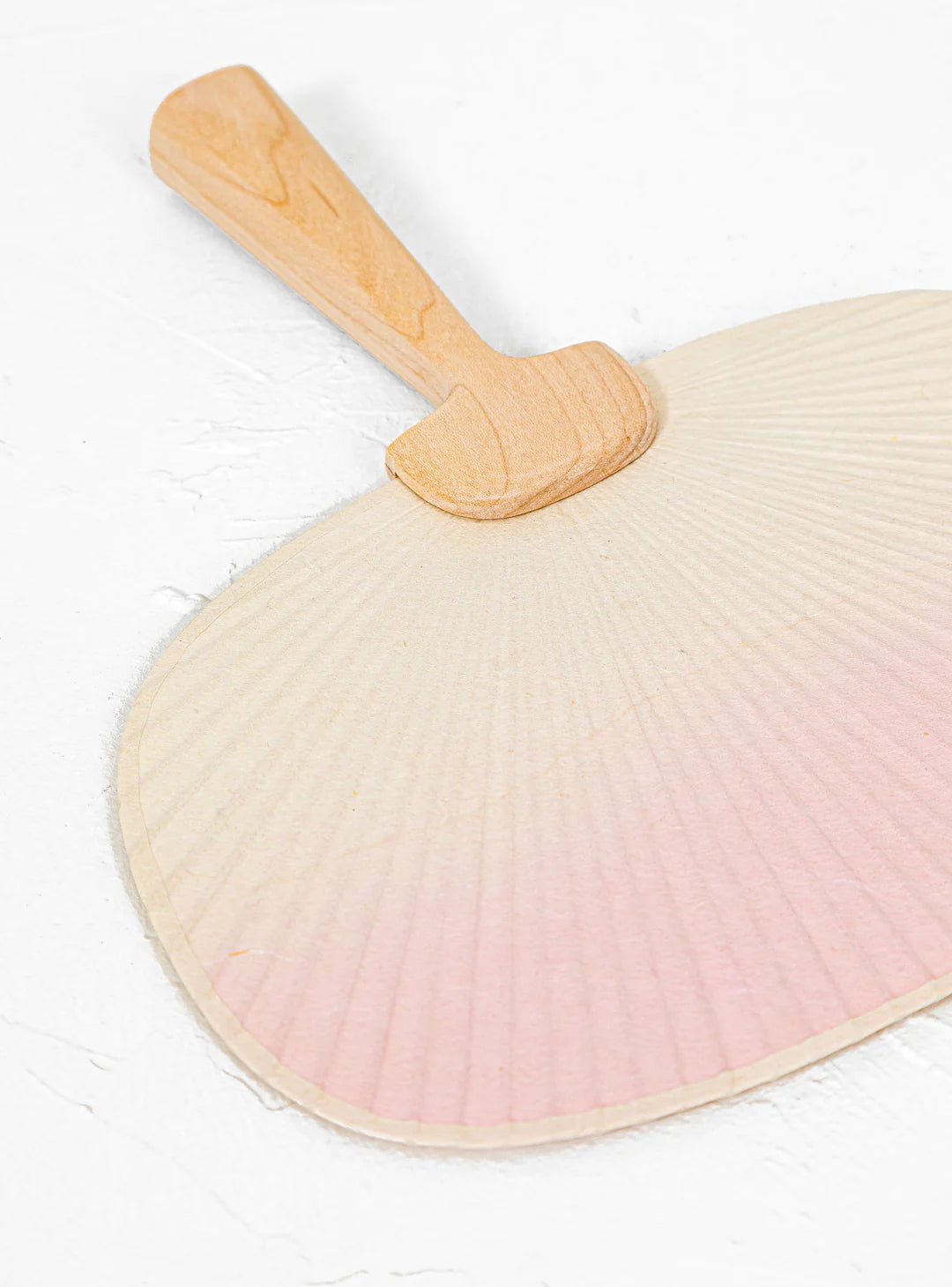 Hand Crafted Fan Square Small in Pink