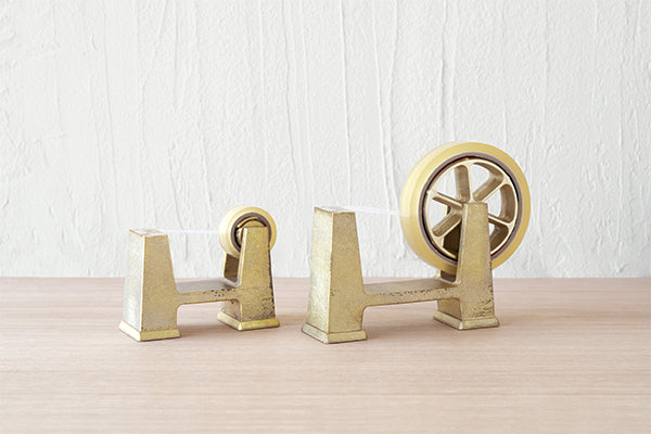 Solid Brass Tape Dispenser in Large