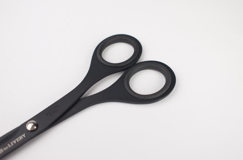 Scissors 6.5" in Black Metal