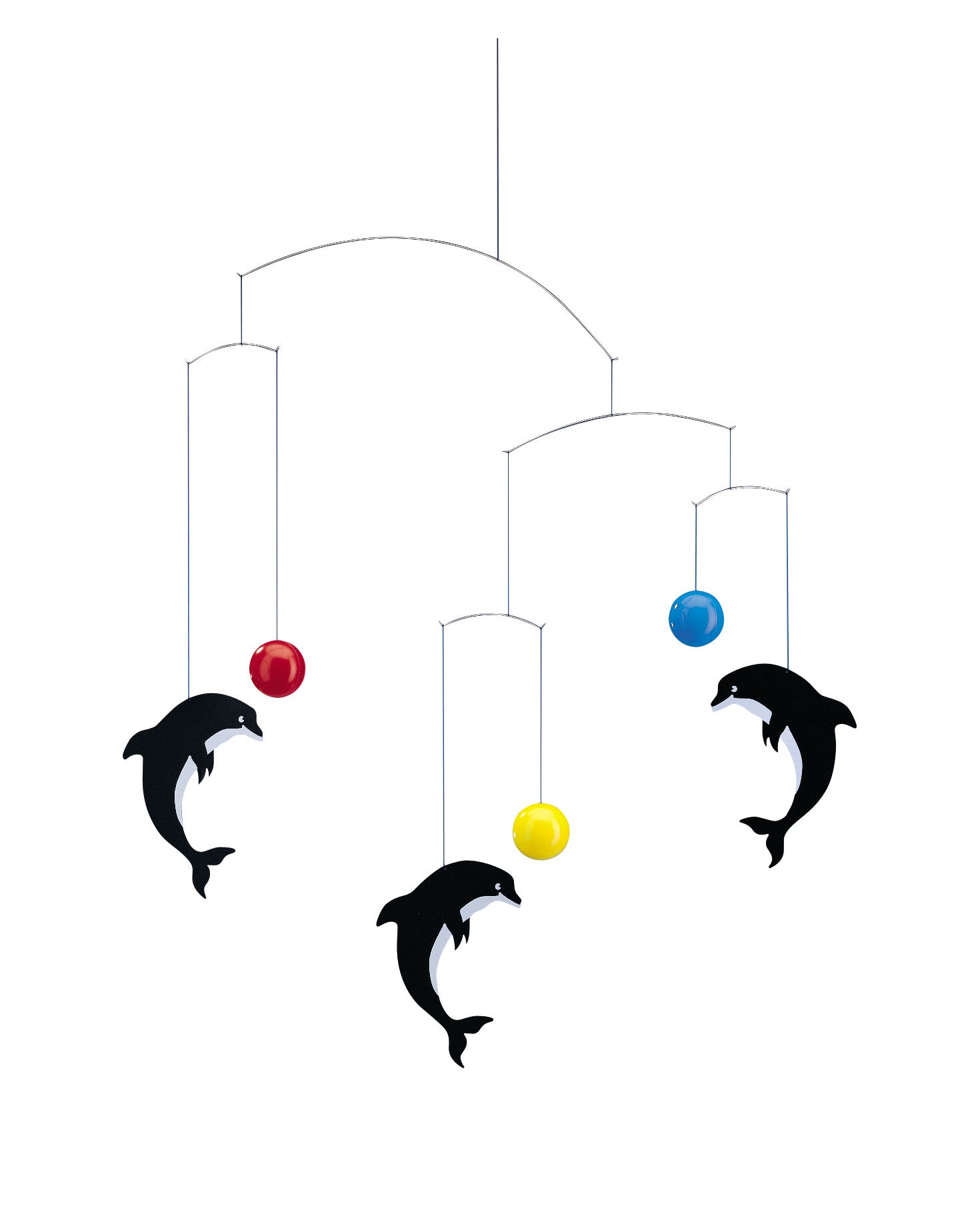 Leaping Dolphins Mobile in Multi Colours