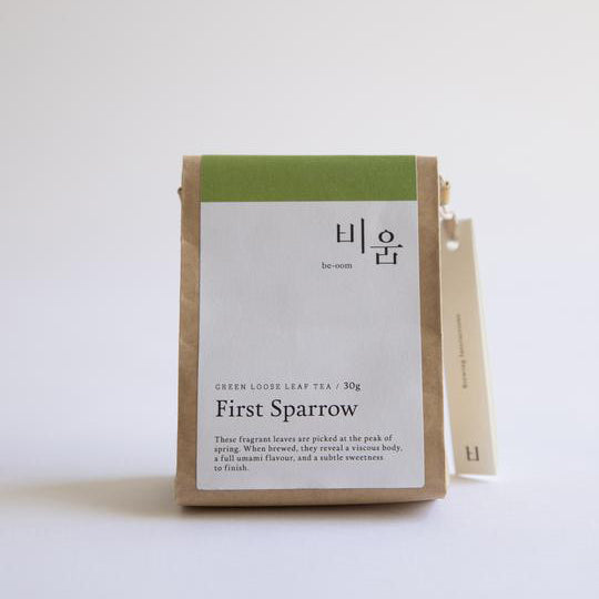 Green Tea - First Sparrow 30g in Pouch