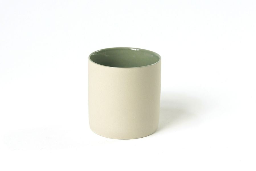 Ivory Mug with Celadon Glaze in Small (150ml)