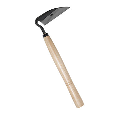 Left Handed Weeding Hoe with Pine Handle