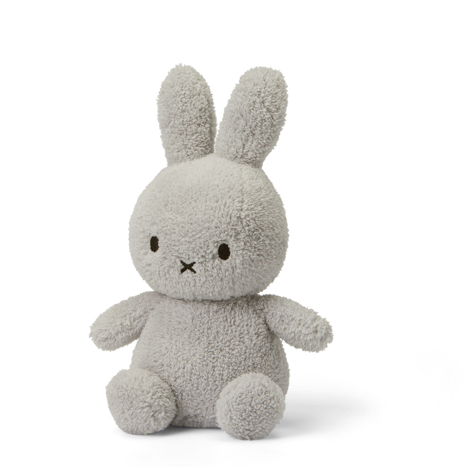 Miffy Terry Soft Toy in Light Grey