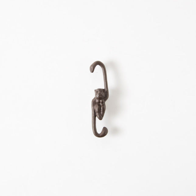 Japanese Cast Iron Monkey Hook in Small Size