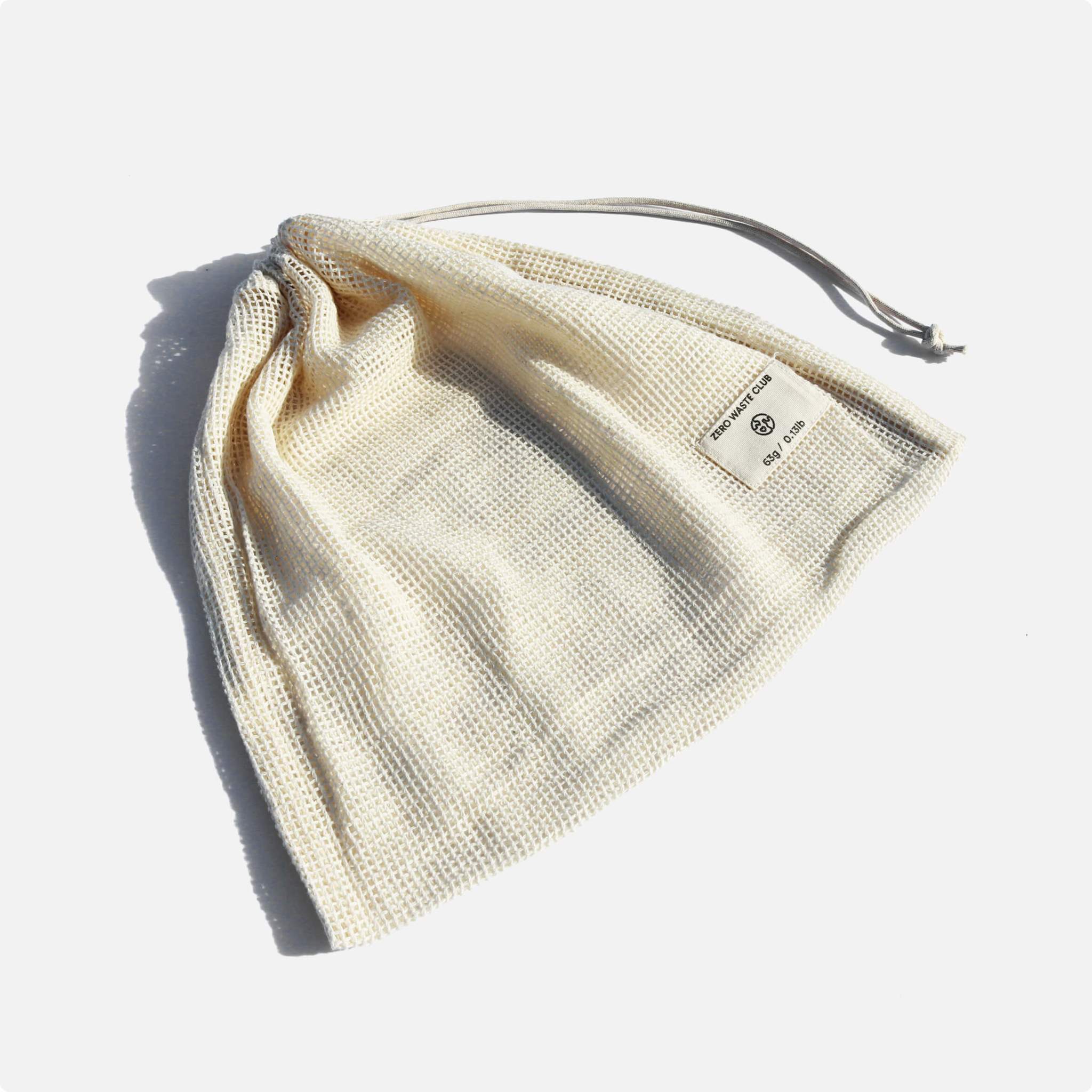 Pack of 9 Organic Cotton Mesh Bags