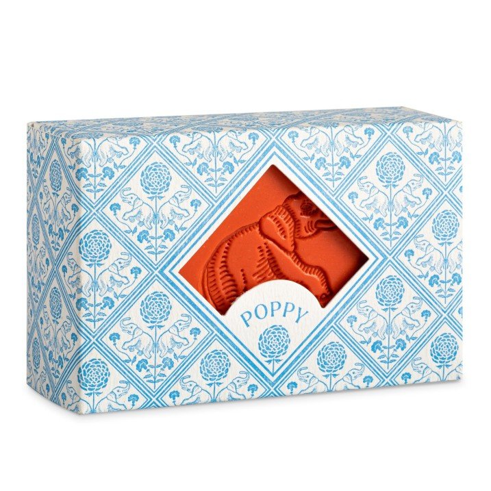 Archivist Soap Elephant in Poppy