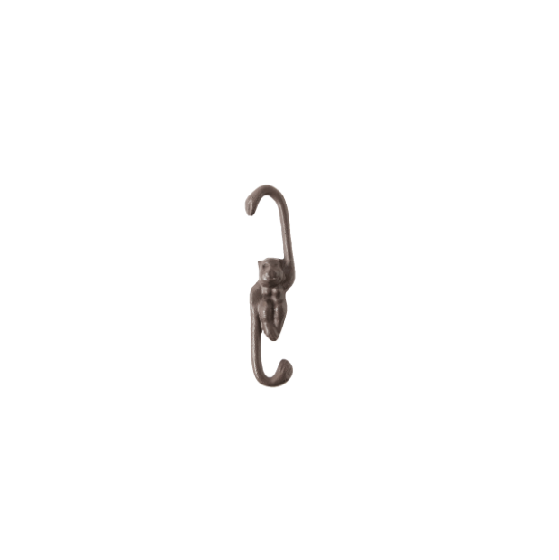 Japanese Cast Iron Monkey Hook in Small Size