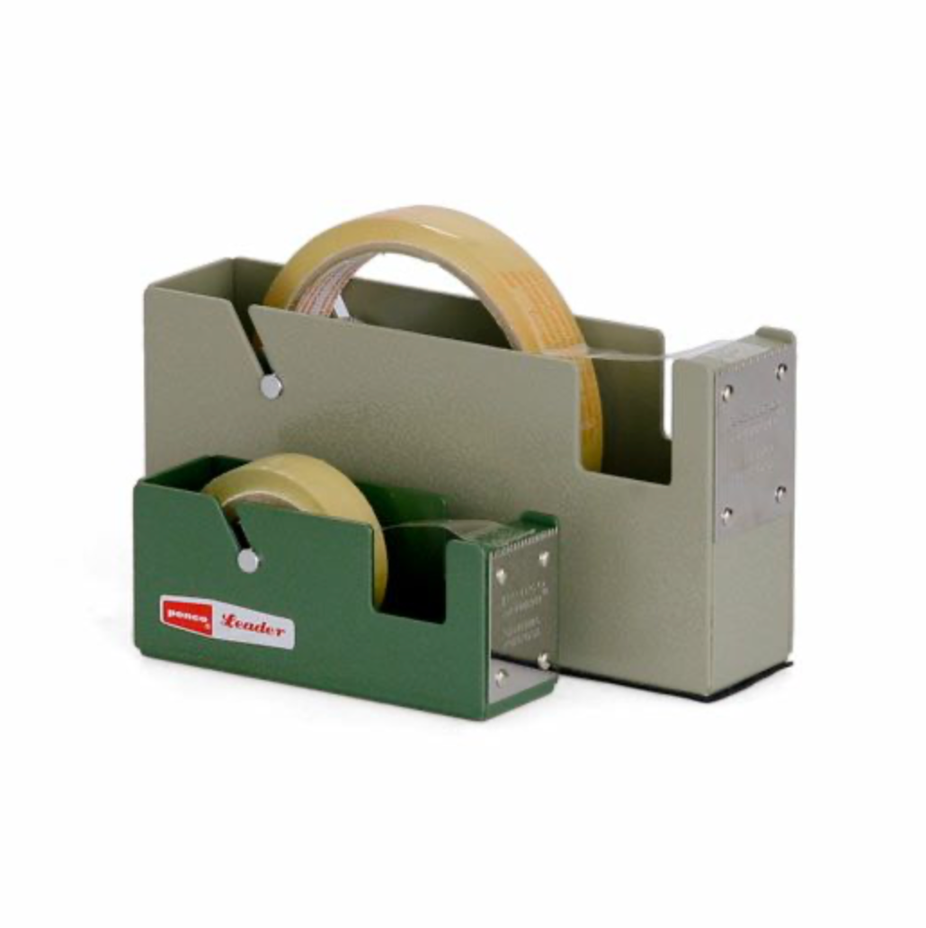 Large Tape Dispenser in Army Green