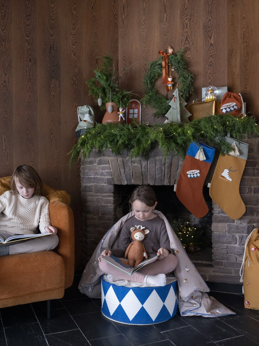 Christmas Drum Cushion