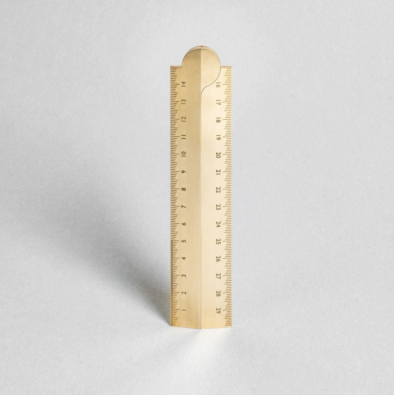 Stria Solid Brass Foldable Ruler
