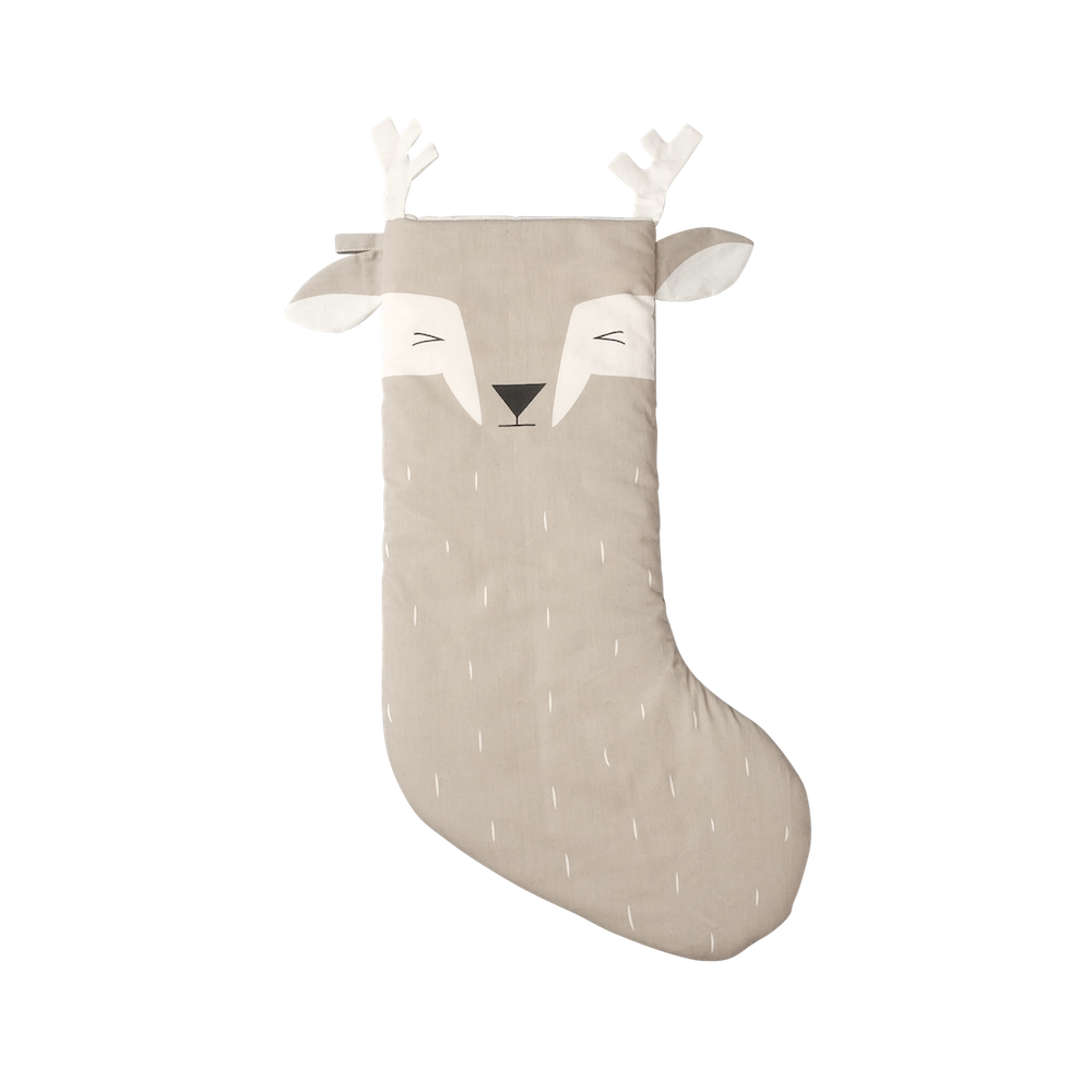 Christmas Animal Stocking Sleepy Deer