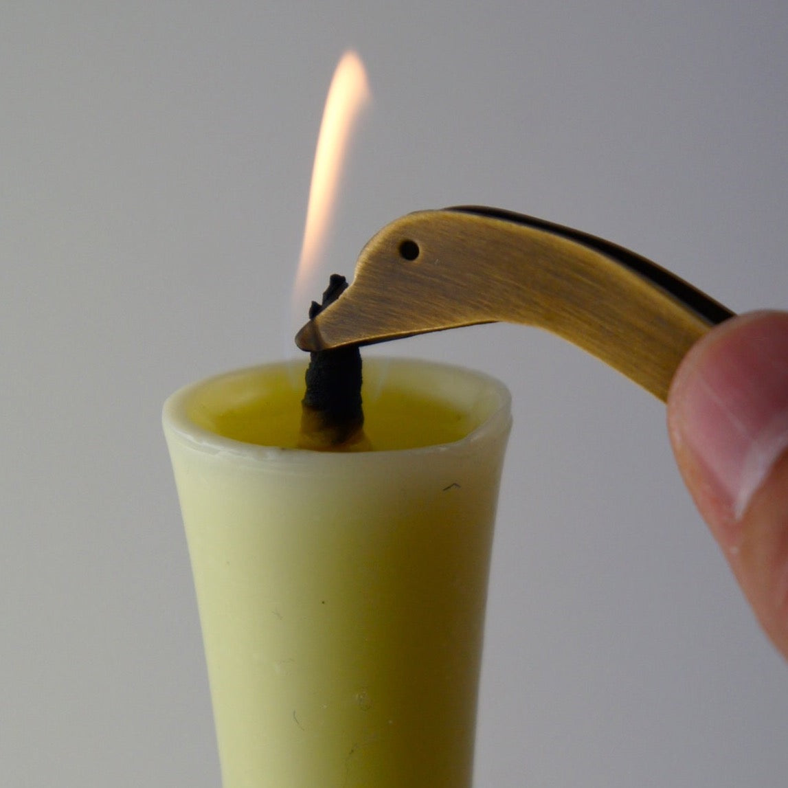 Japanese Duck Candle Snuffer