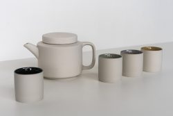 Ivory Mug with Mustard Glaze in Small (150ml)