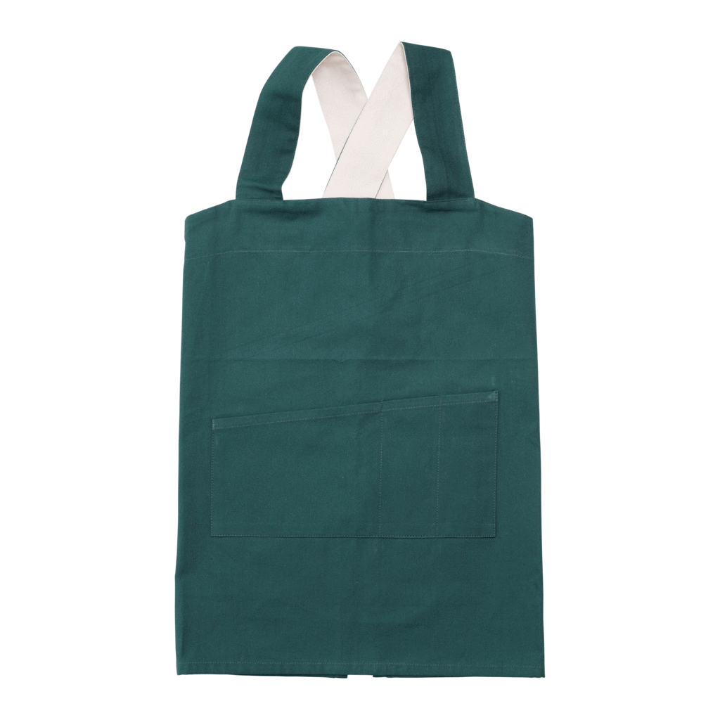 Children's Pinafore Apron in Ever Green