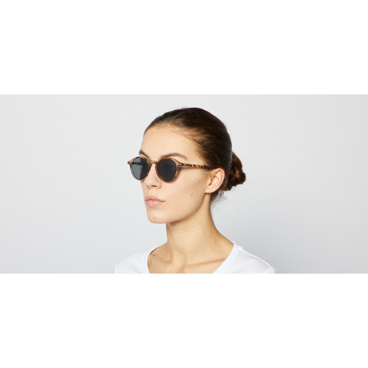 Sunglasses  - #D Shape Light Tortoise