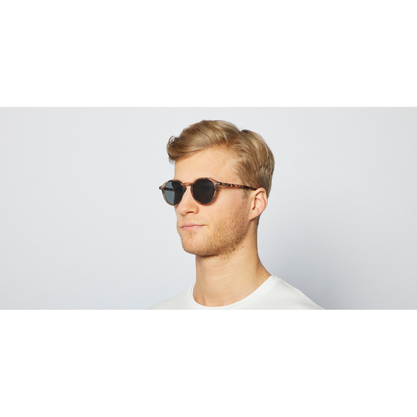 Sunglasses  - #D Shape Light Tortoise