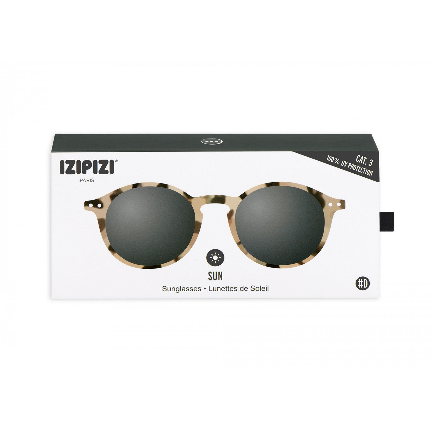 Sunglasses  - #D Shape Light Tortoise