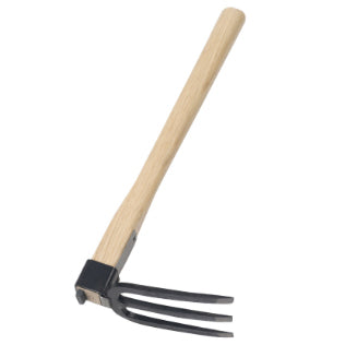 Forked Hand Hoe with Birch Handle