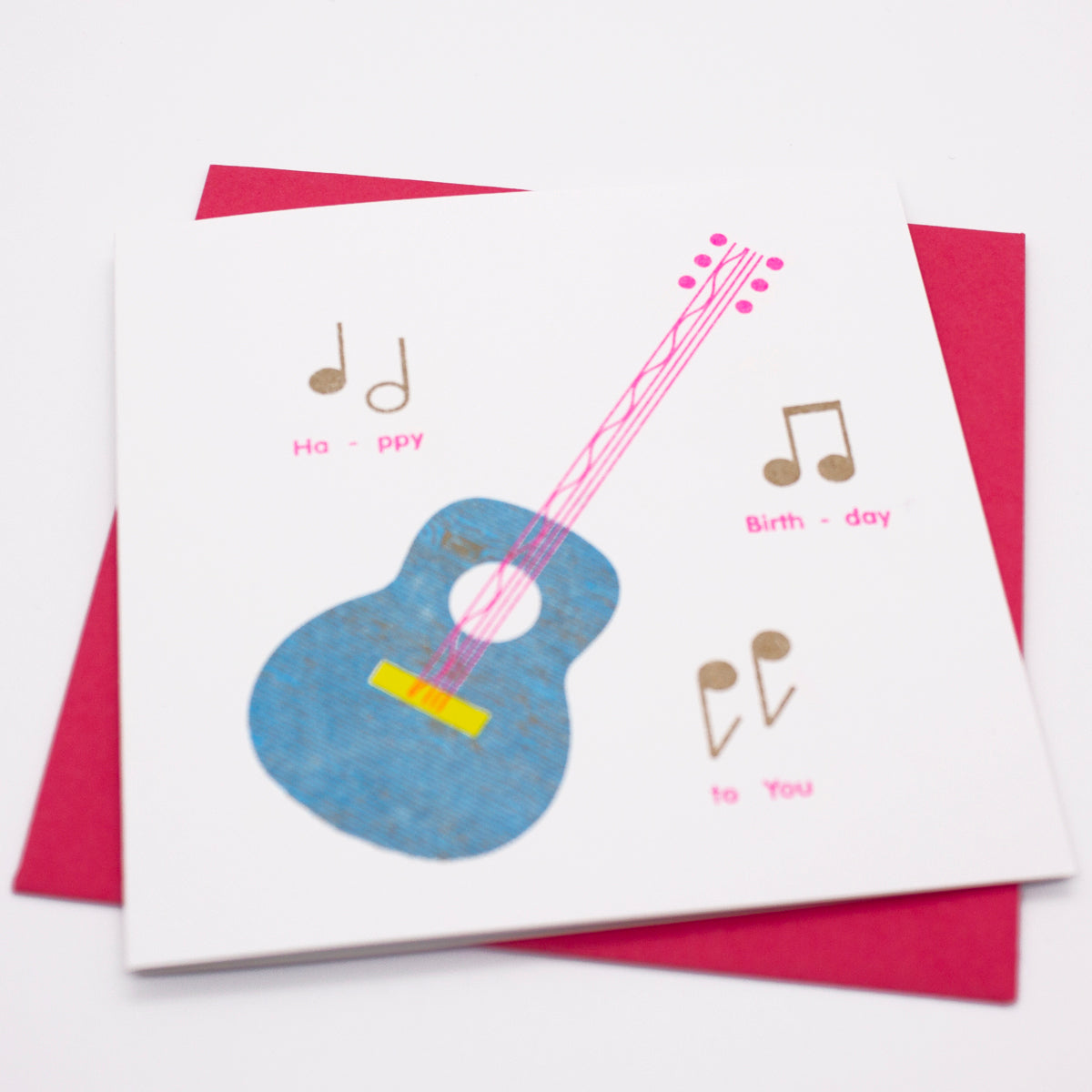 Birthday Card - Guitar