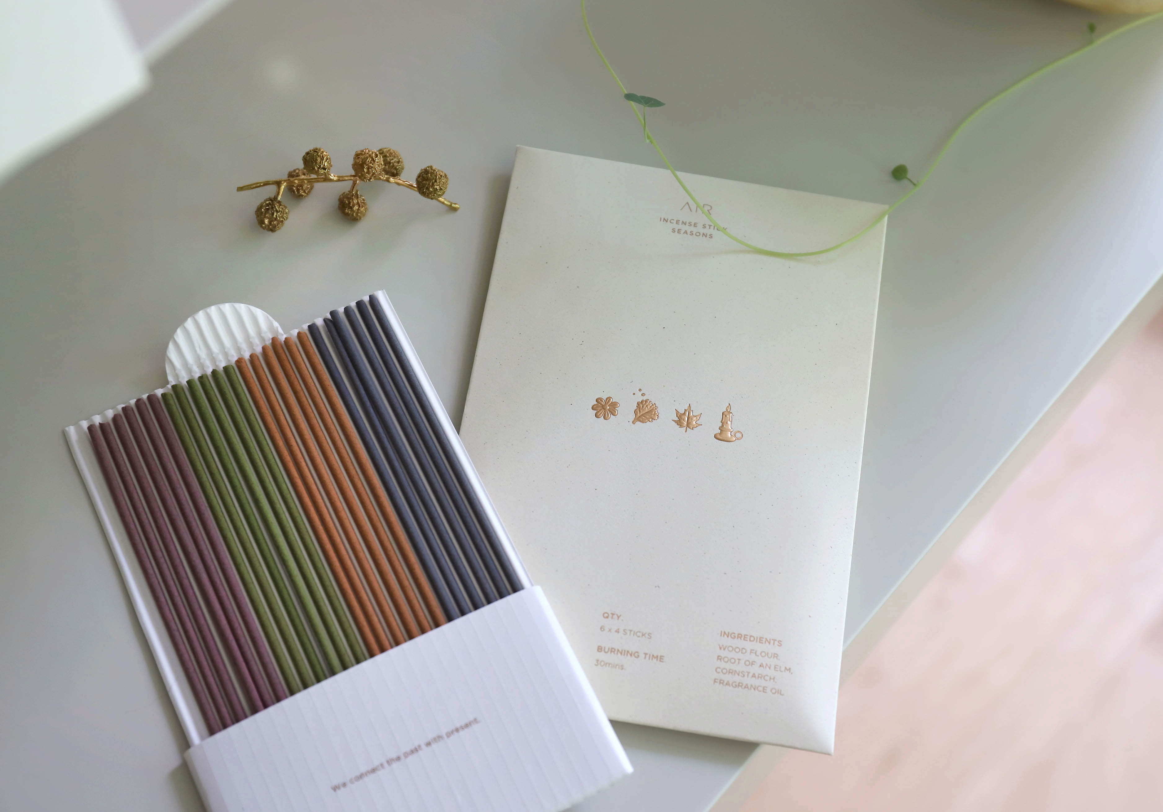 Long Incense Stick Sampler with 4 Seasons – ALKEMI store