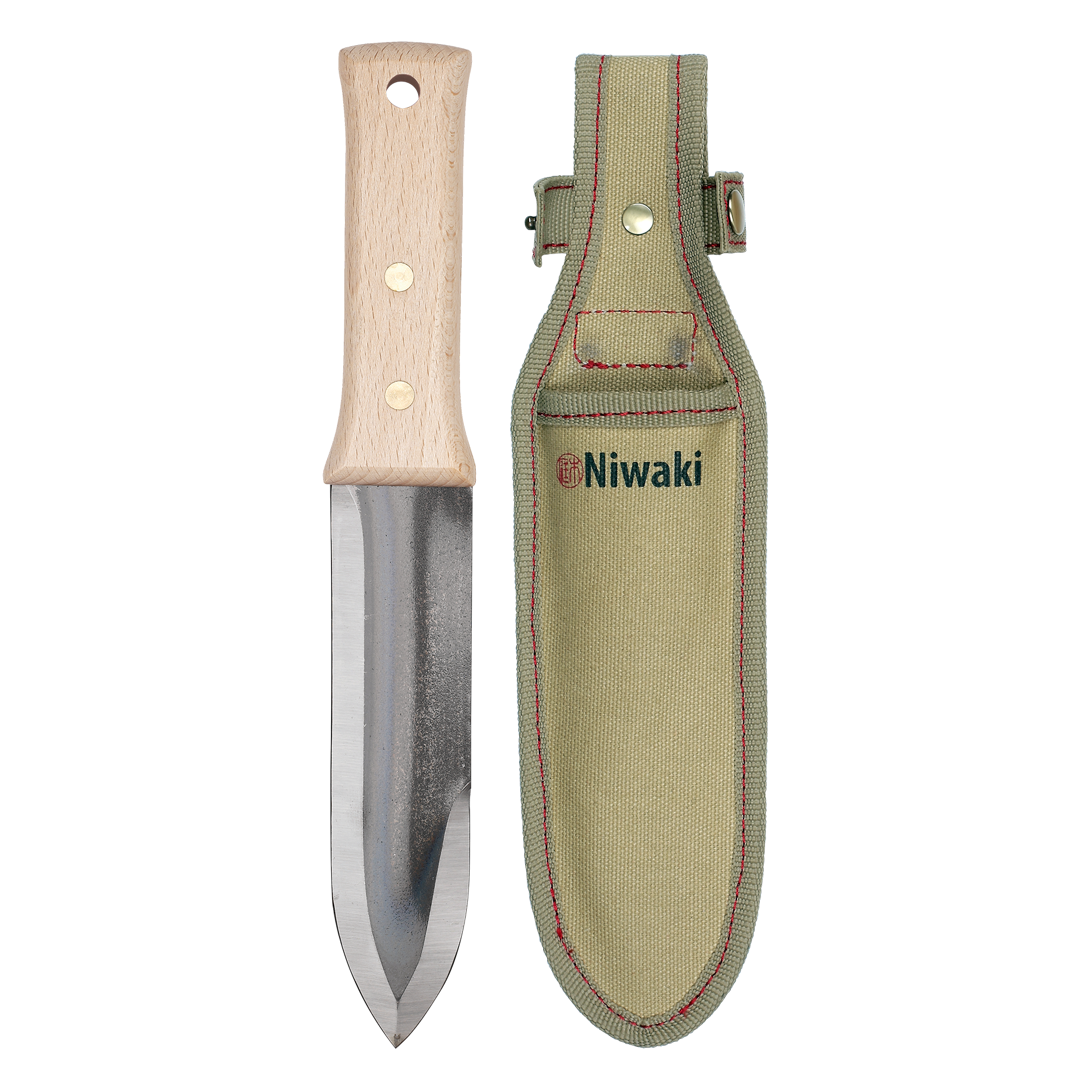 Hori Hori Japanese Trowel with Canvas Holster