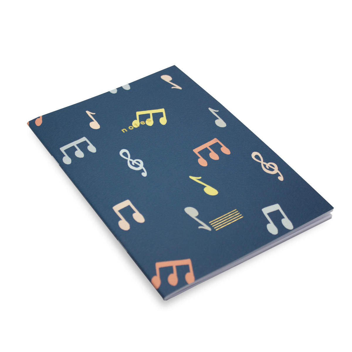 Notes Notebook in Navy - Blank