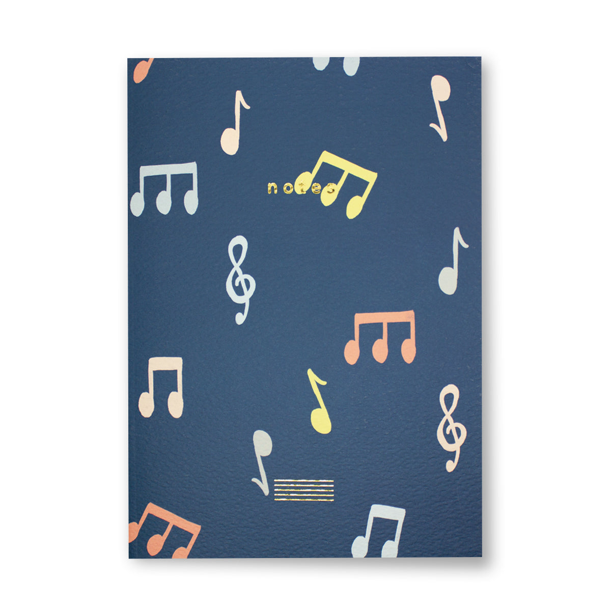 Notes Notebook in Navy - Blank