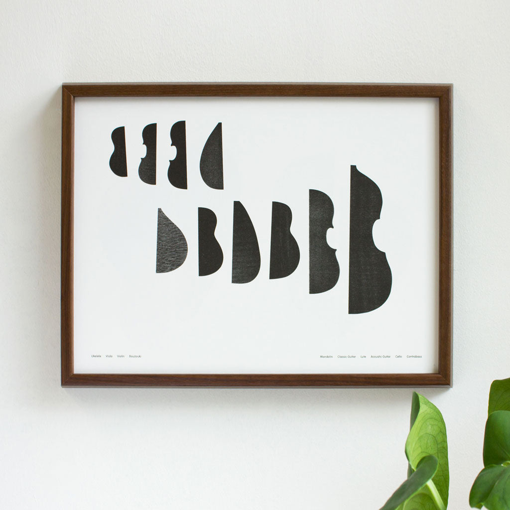 String Instruments (A) Poster Unframed – ALKEMI store