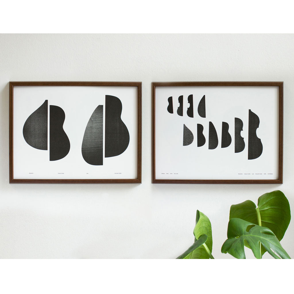 Strng Instruments Poster String Instruments (B) Poster Unframed – ALKEMI store