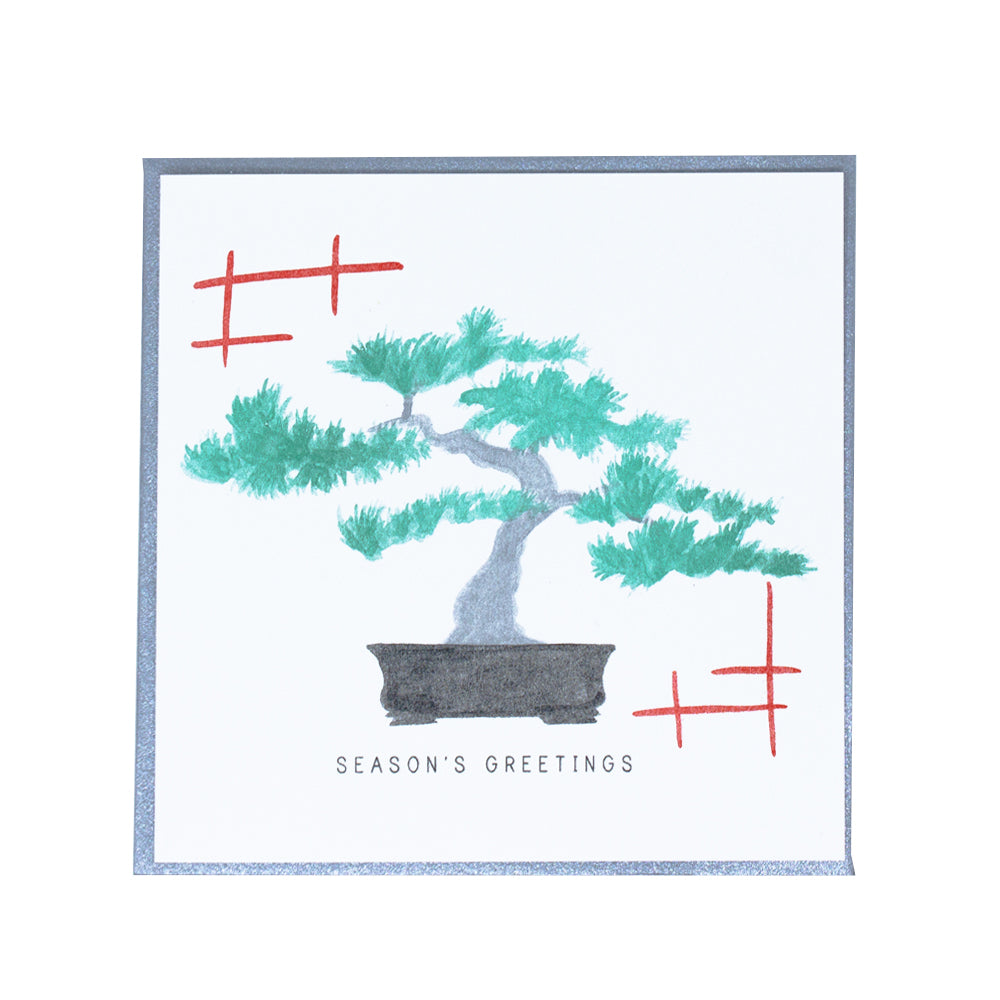 Christmas Card set of 6 - Season's Greetings